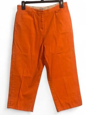 Duck Head Orange Petite Capri pants 10P